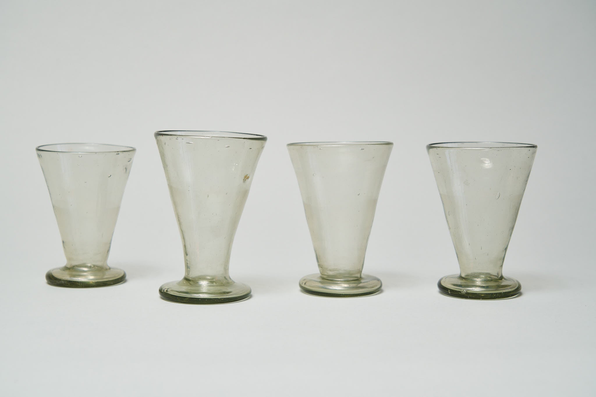 Flared Glasses - Clear