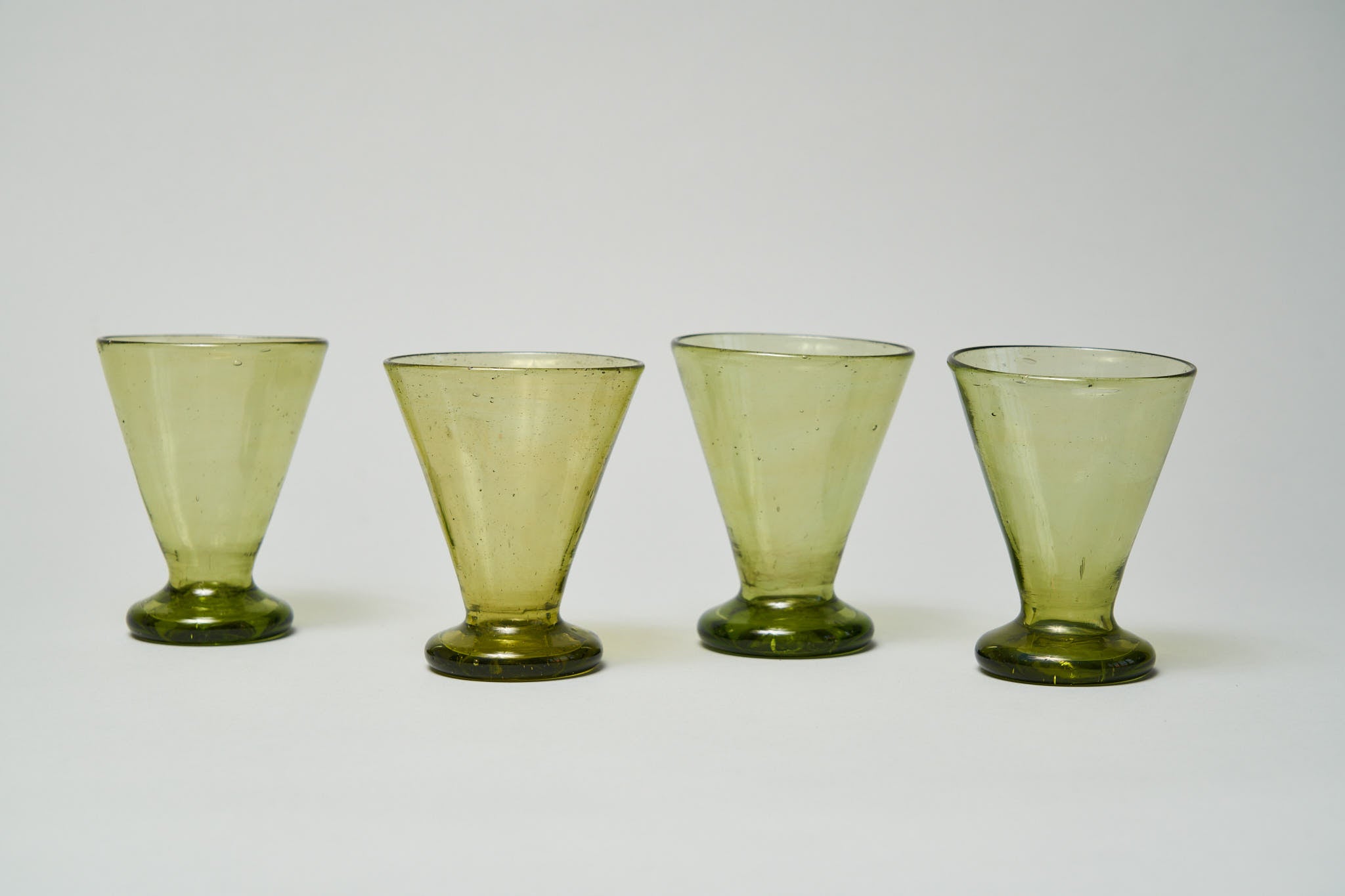 Flared Glasses - Green