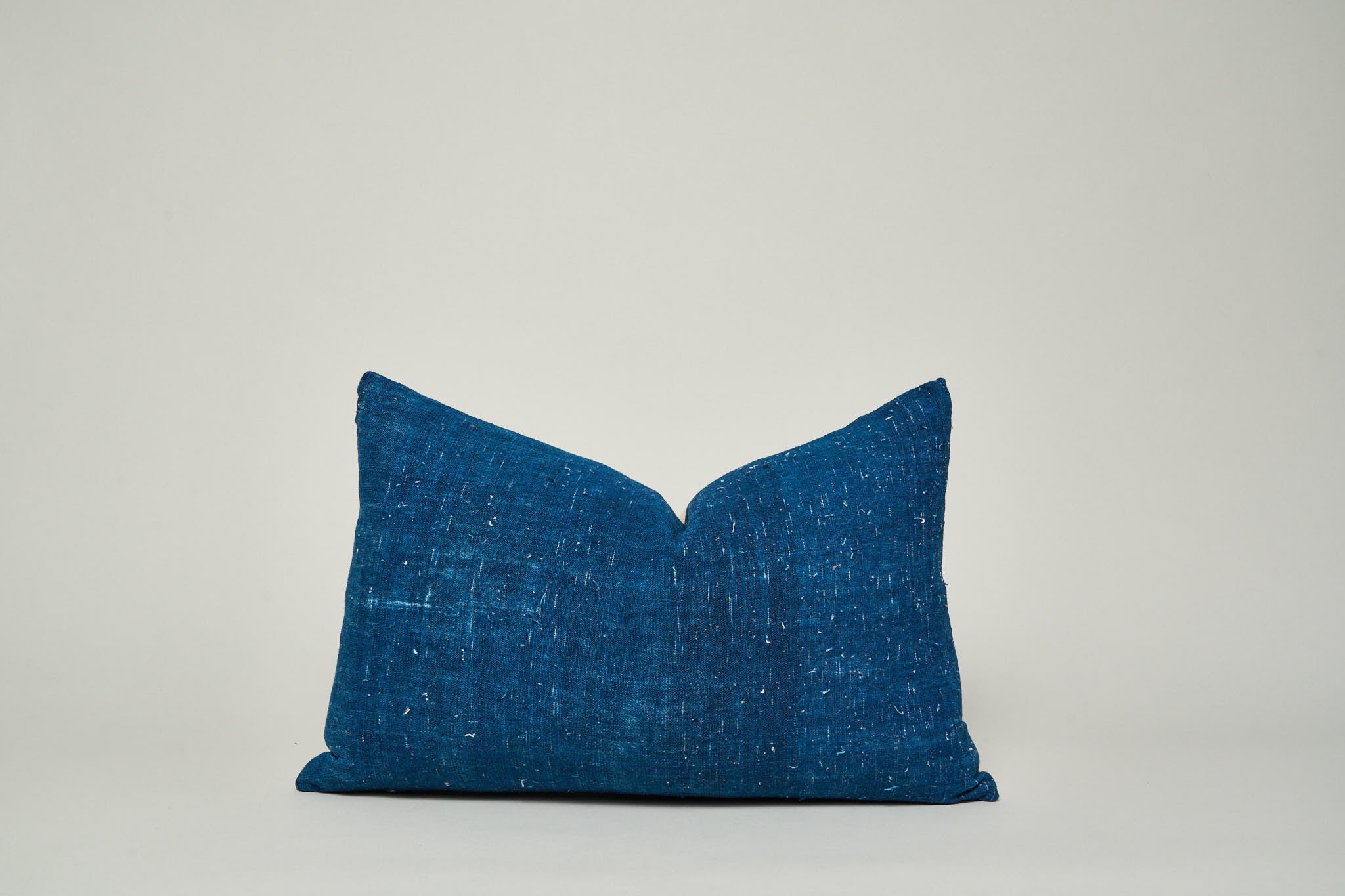 Vintage Japanese Slub Indigo Pillow