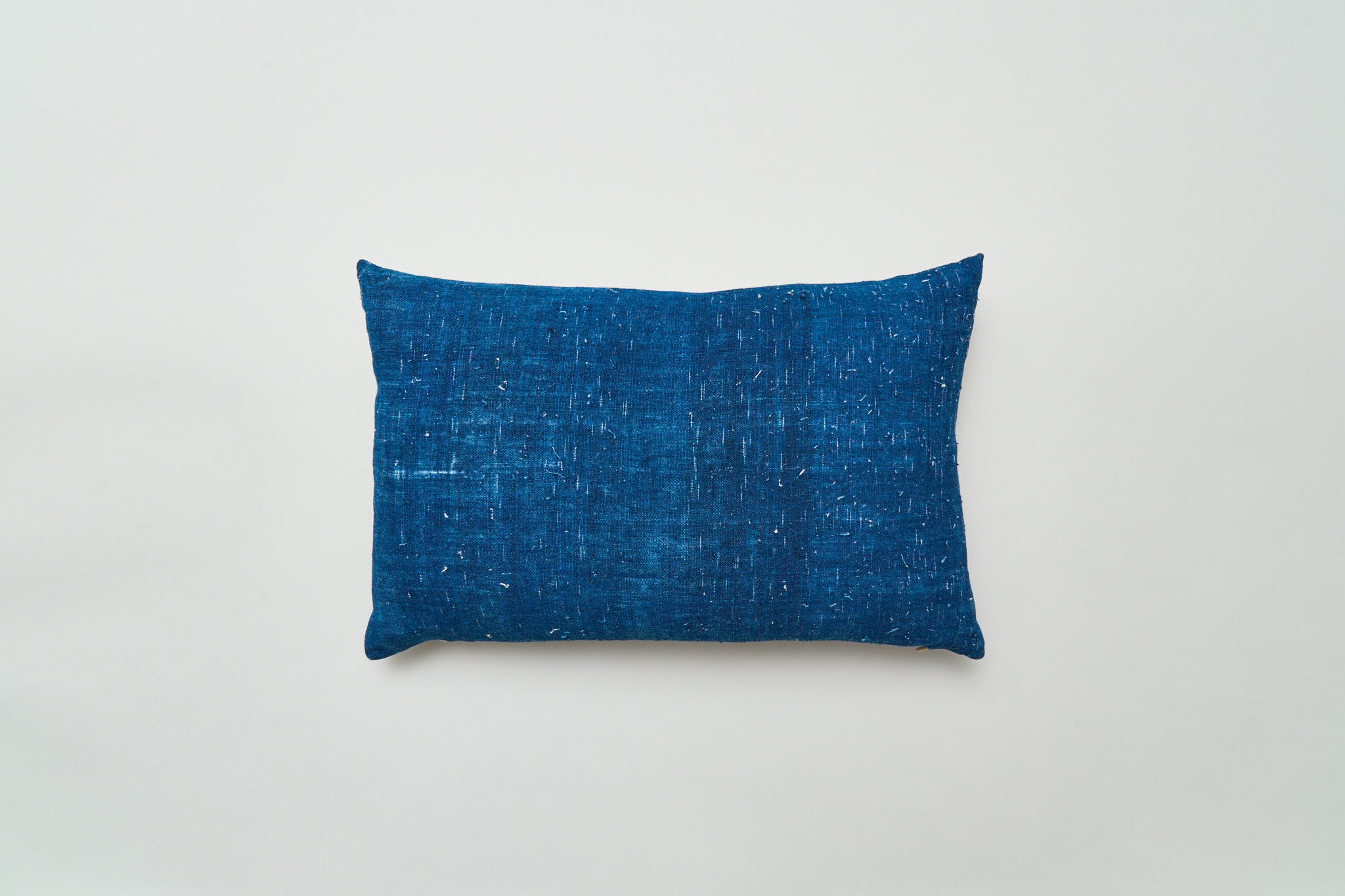 Vintage Japanese Slub Indigo Pillow